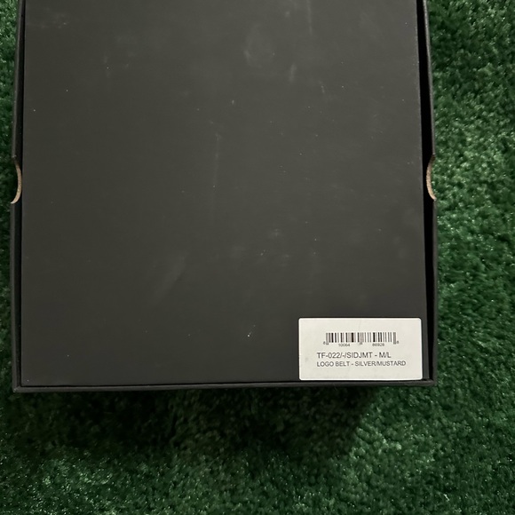 NWT Telfar Mustard Belt with Silver Buckle - Picture 3 of 5